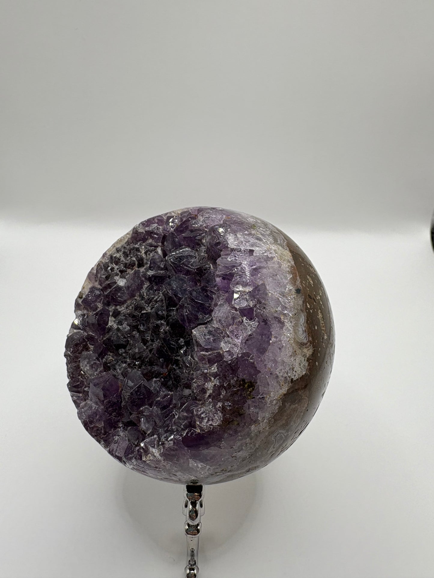 Amethyst Druzy Sphere/ Medium Amethyst Druzy Sphere/ Amethyst Sphere/ Amethyst Crystals/ Amethyst/ Healing Crystals/ Crystals UK