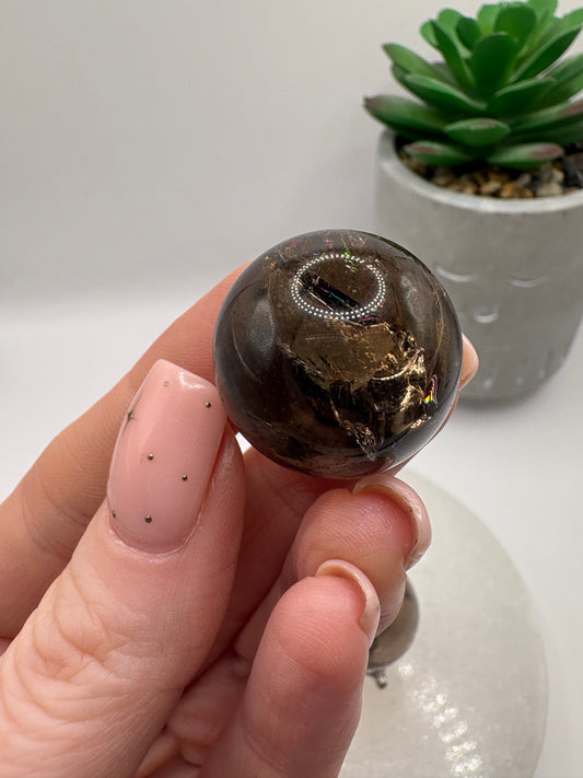 Smokey Quartz mini spheres/ Smokey Quartz Spheres/ Smokey Quartz Crystals/ Smokey Quartz / Healing Crystals/ Crystals UK