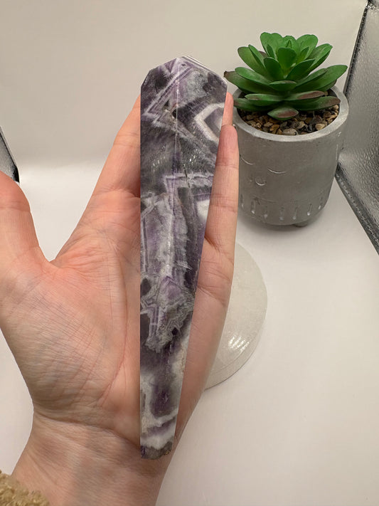 Dream Amethyst Wand/ Dream Amethyst Wand with stand/ Dream Amethyst Crystal/ Amethyst Crystals/ Amethyst/ Healing Crystals/ Crystals UK