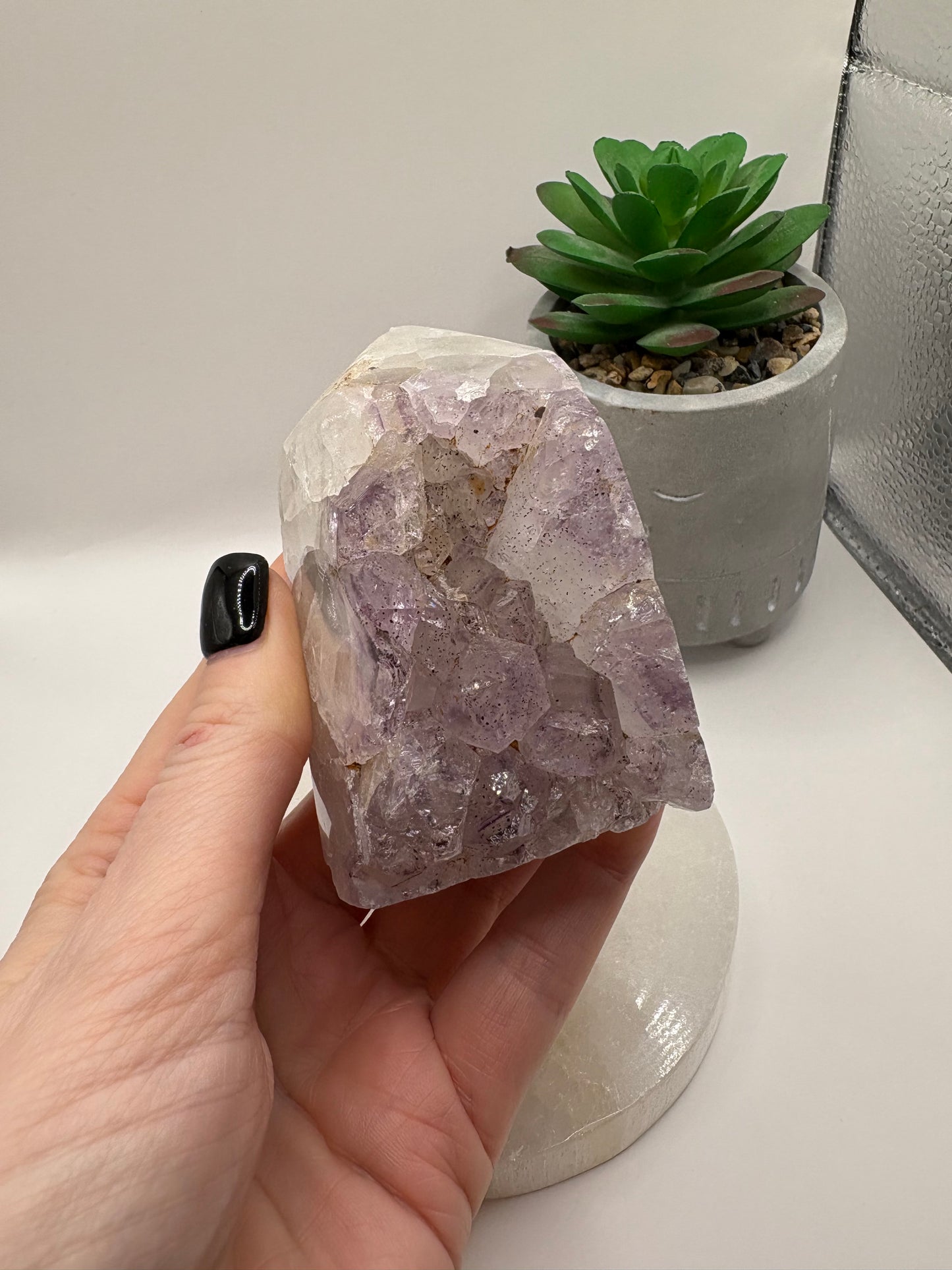 Amethyst Druzy Tower/ Amethyst Druzy Crystal/ Amethyst Tower/ Amethyst Crystals/ Amethyst/ Healing Crystals/ Crystals UK