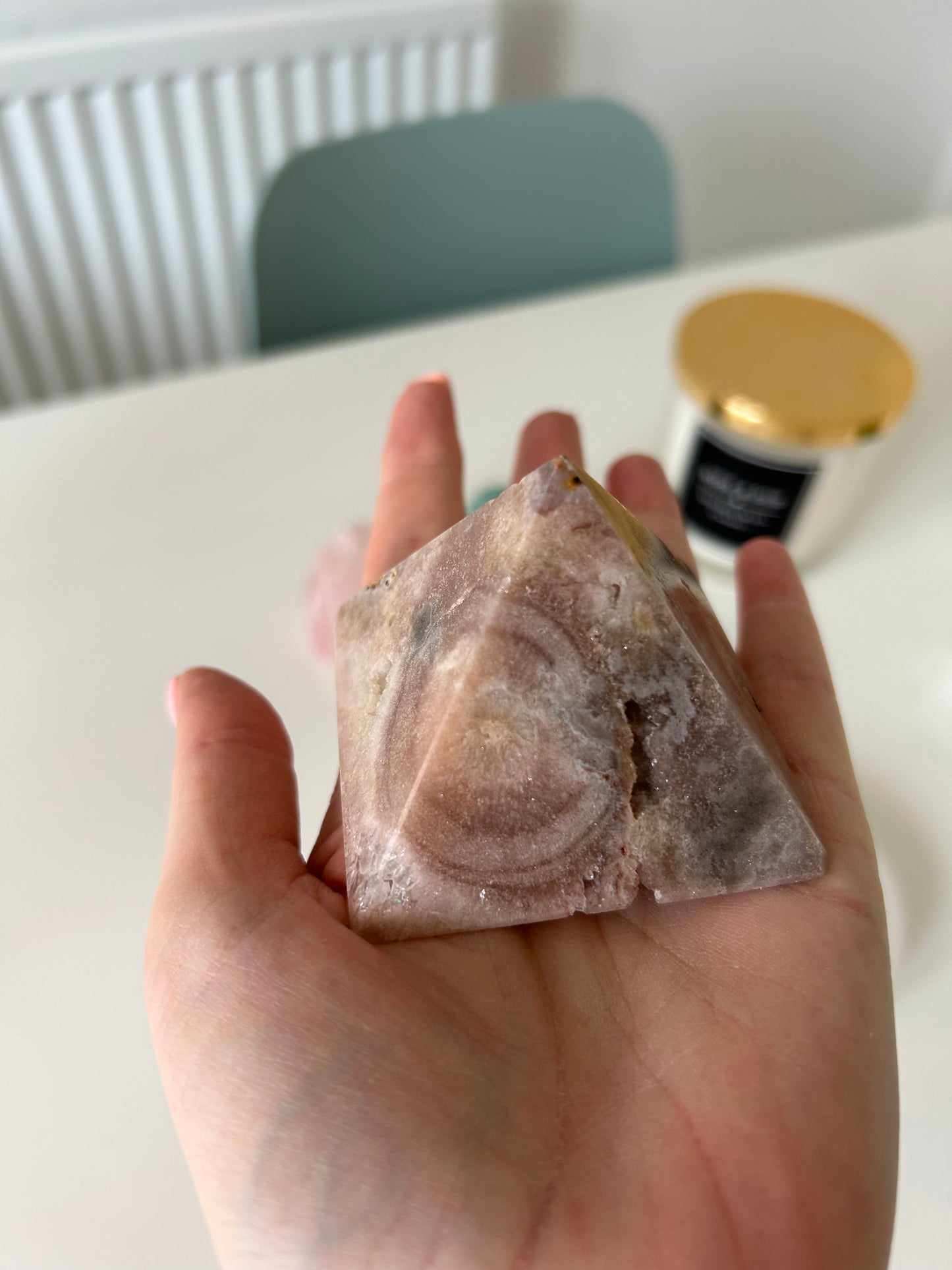 Pink Amethyst Pyramid