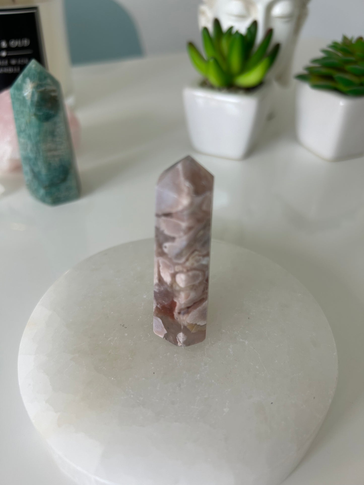 Flower Agate Tower