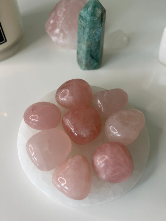 Rose Quartz Tumblestones