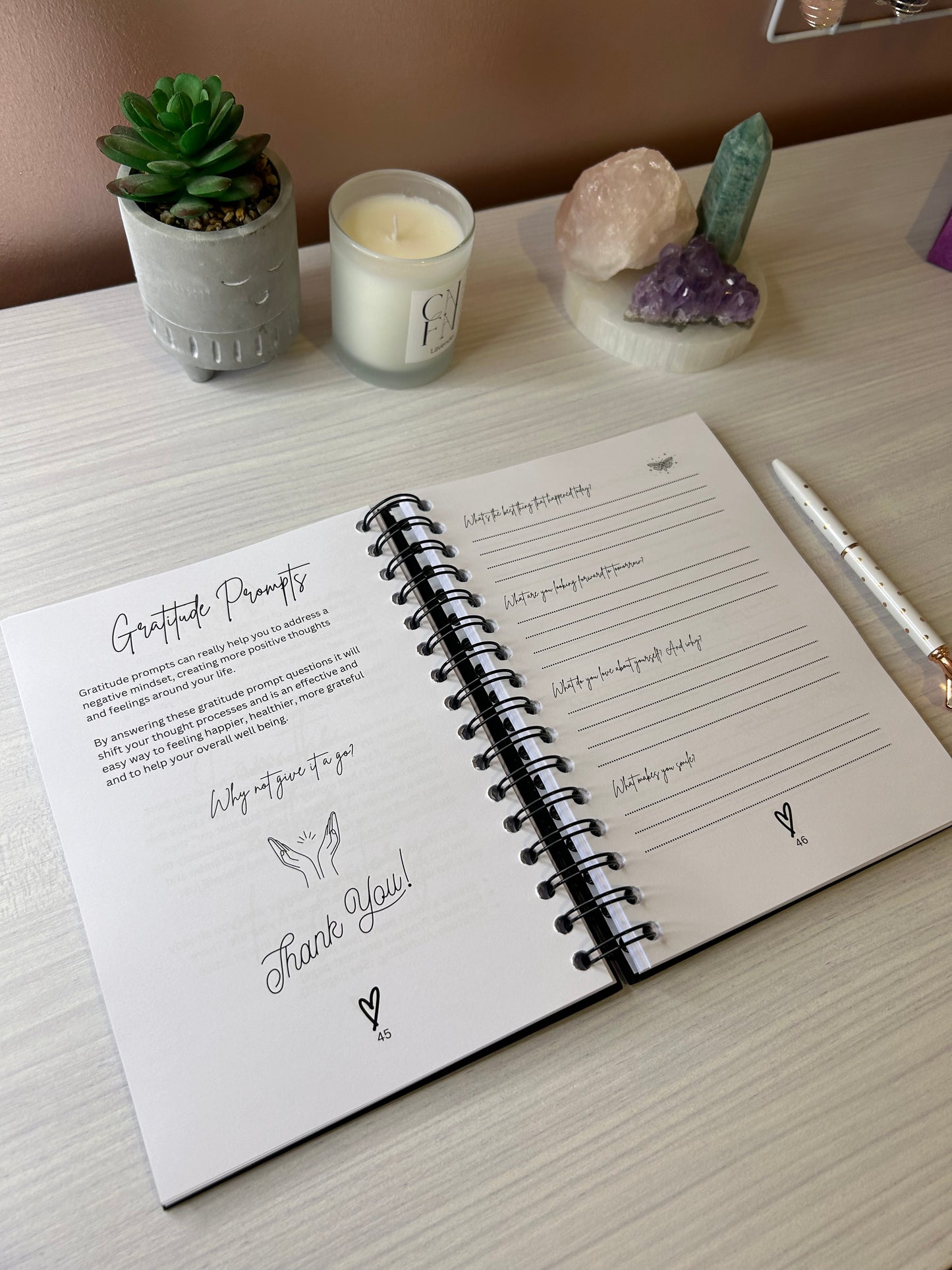 Manifestation Journal/ Daily Journal/ Gratitude Journal/ Daily Affirmations/ 369 Method/ Manifestation