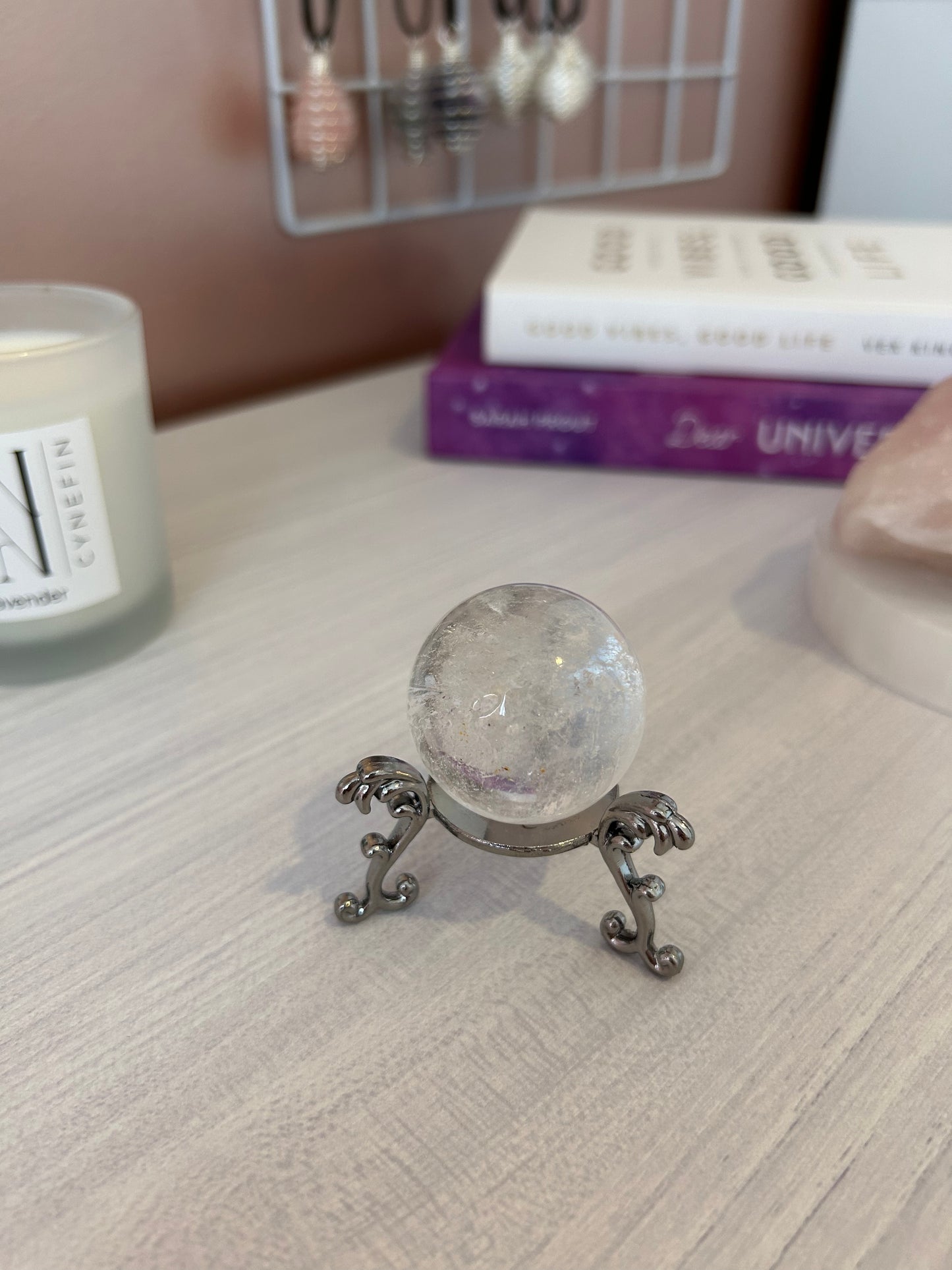 Clear Quartz Sphere/ Clear Quartz Crystal