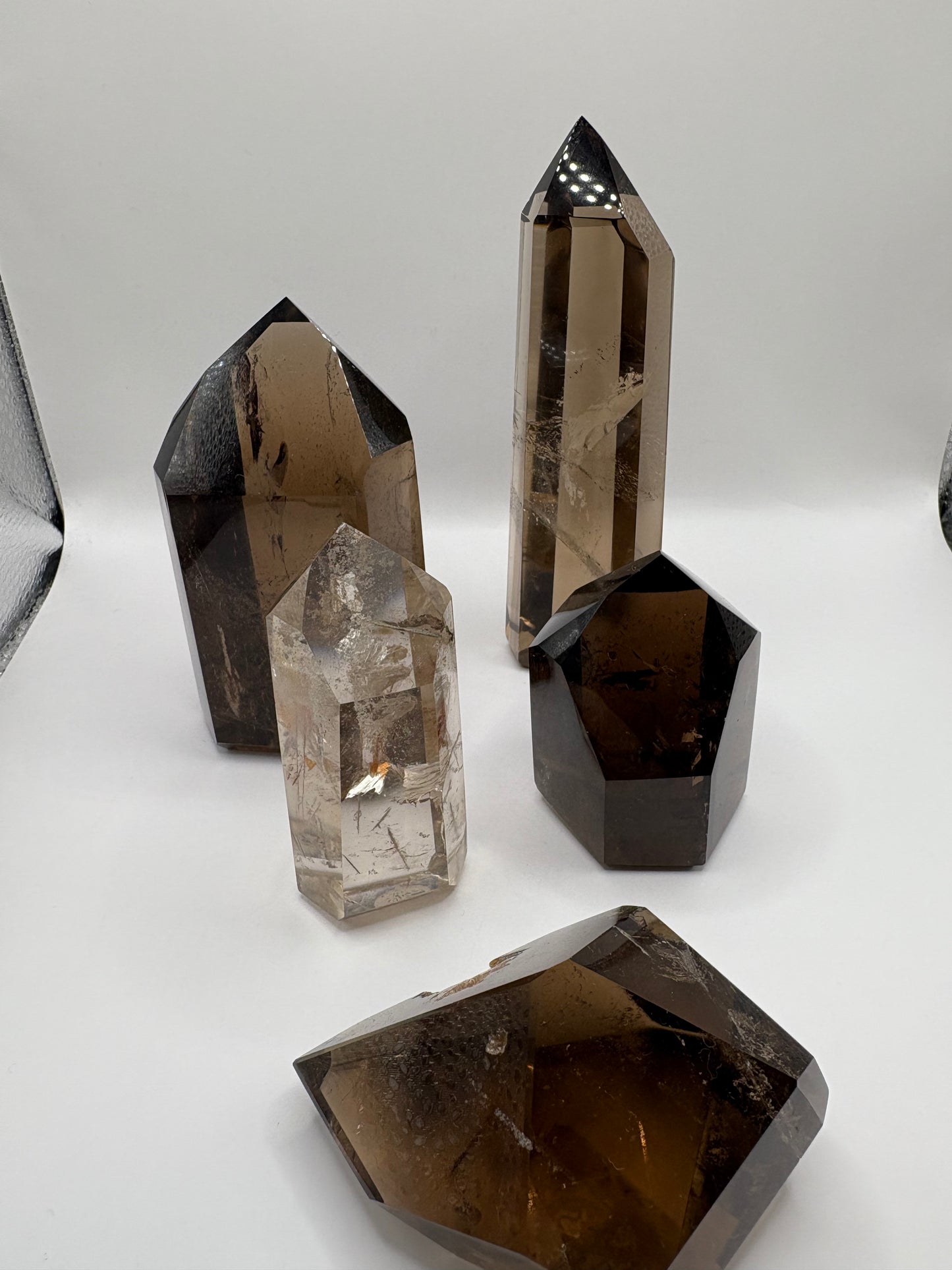 Smokey Quartz Towers/ Smokey Quartz Freeform/ Smokey Quartz Crystals/ Smokey Quartz