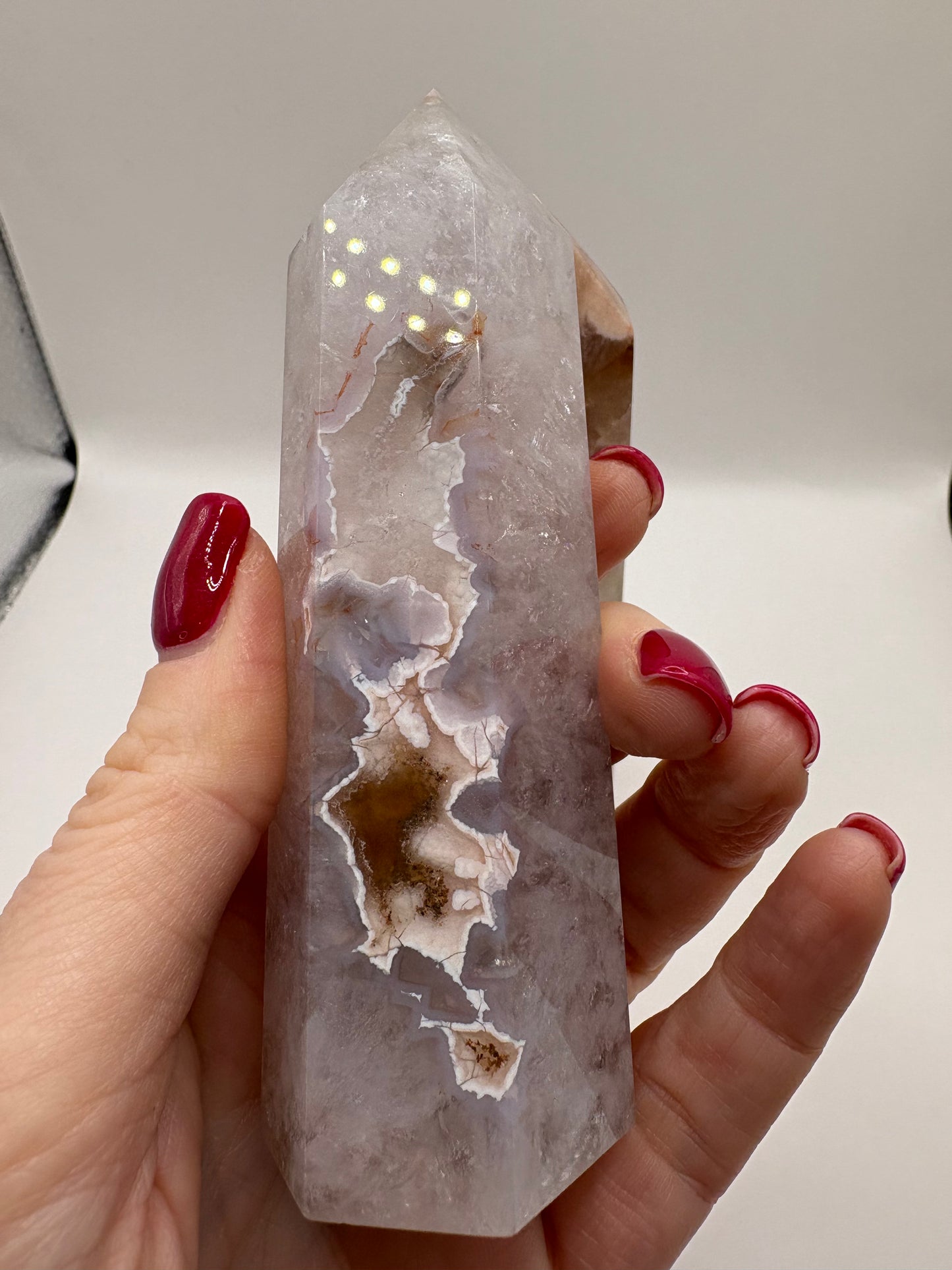 Flower Agate Towers/Flower Agate Crystal/ Flower Agate/ Crystals UK/ Healing Crystals