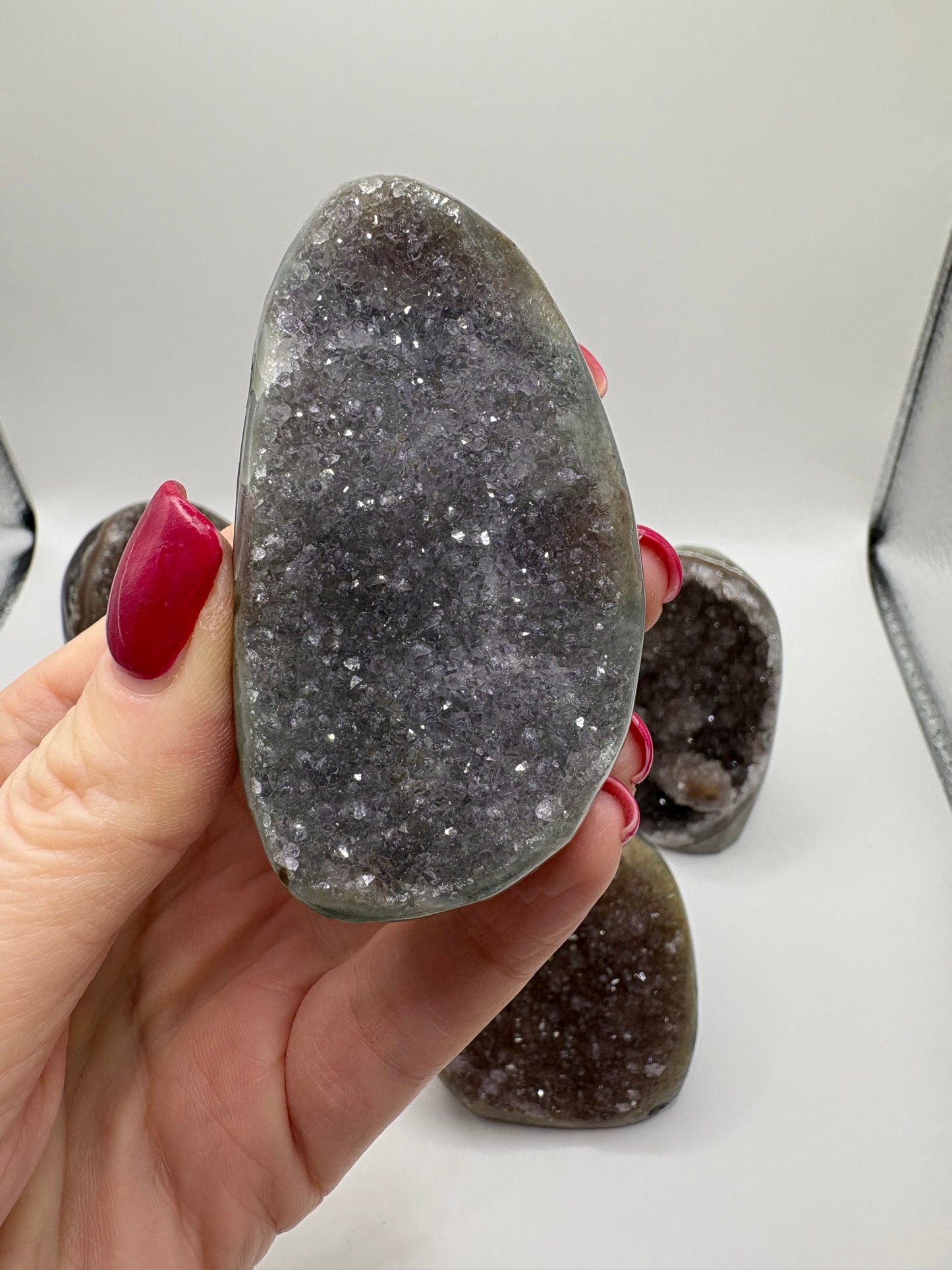 Amethyst Druzy Cutbases/ Amethyst Cutbases / Amethyst Cutbase / Amethyst/ Healing Crystal/ Crystals UK/ Amethyst Druzy/ Natural Amethyst
