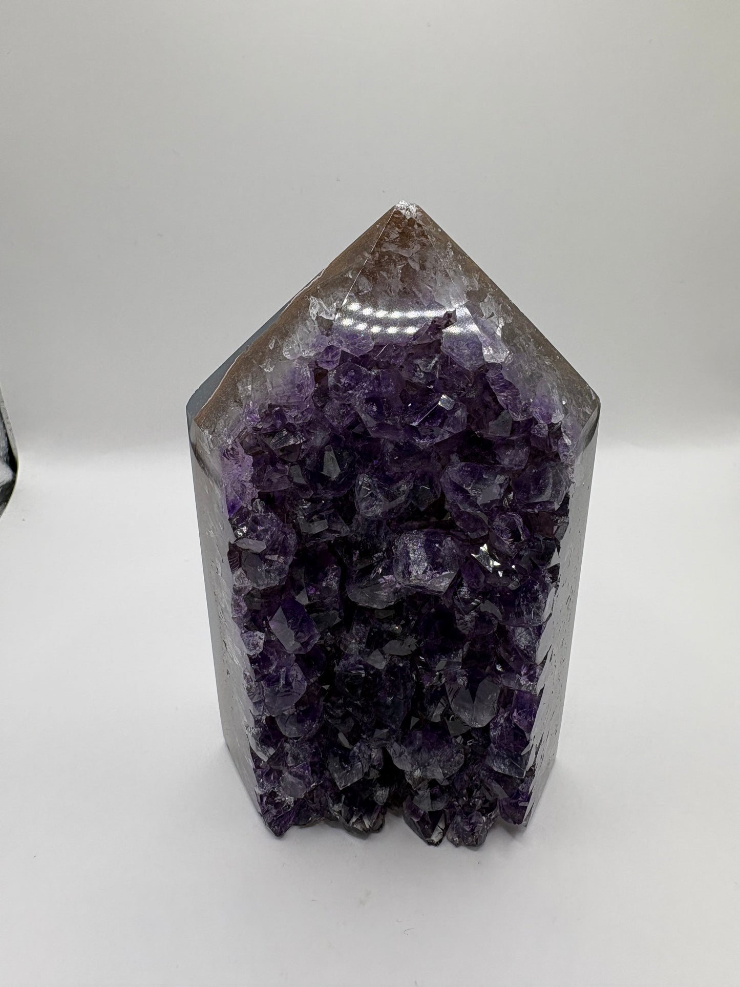 Amethyst Druzy Tower/ Raw Amethyst Tower/Amethyst Towers/ Amethyst/ Healing Crystal/ Crystals UK/ Amethyst Druzy
