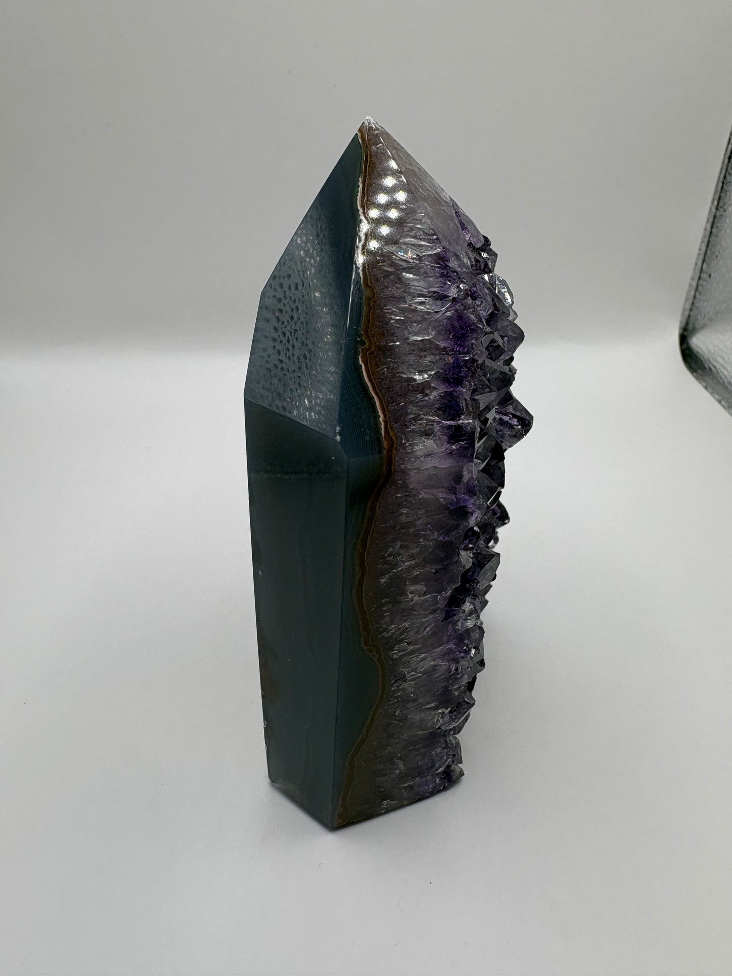 Amethyst Druzy Tower/ Raw Amethyst Tower/Amethyst Towers/ Amethyst/ Healing Crystal/ Crystals UK/ Amethyst Druzy