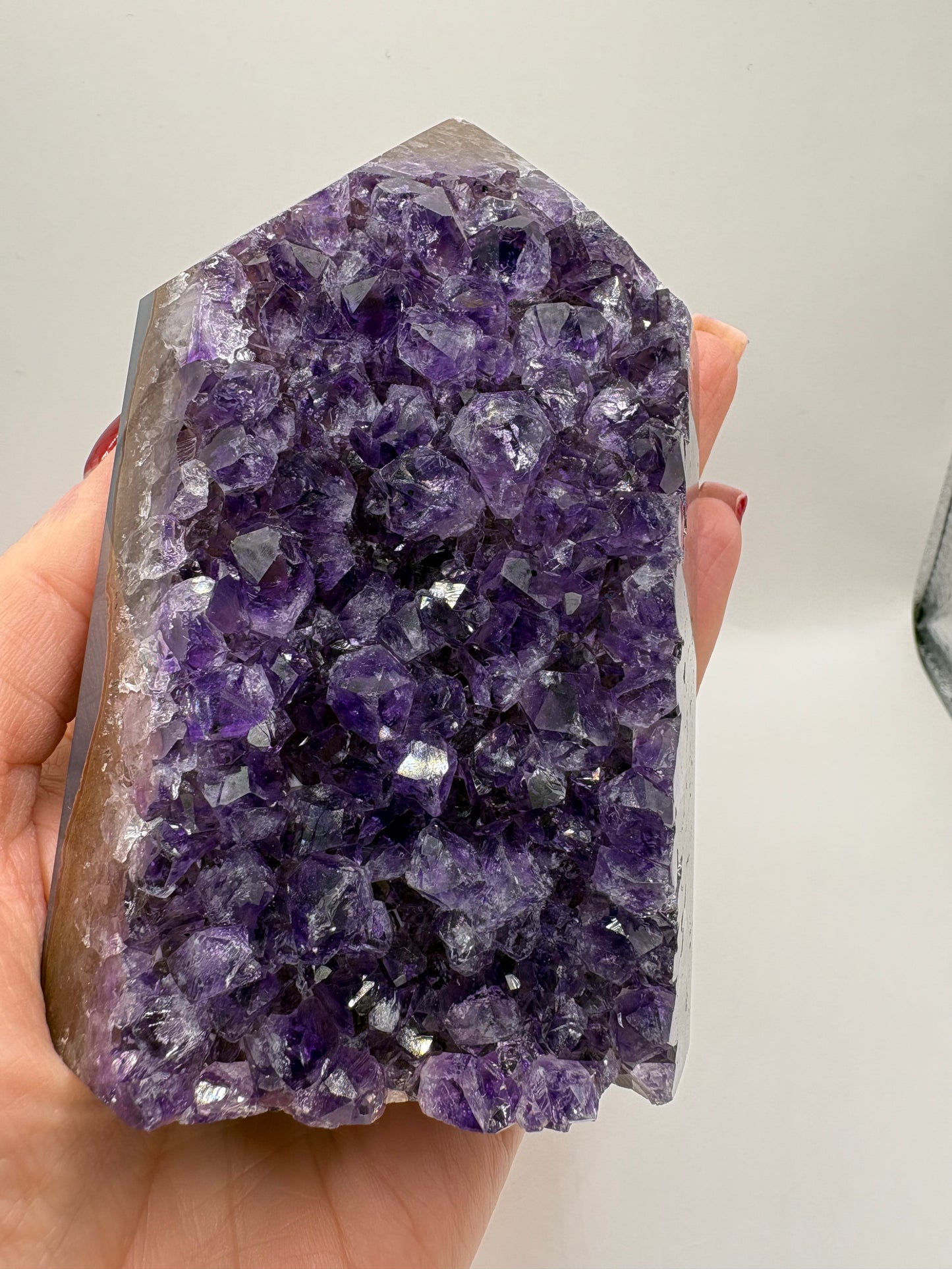 Amethyst Druzy Tower/ Raw Amethyst Tower/Amethyst Towers/ Amethyst/ Healing Crystal/ Crystals UK/ Amethyst Druzy