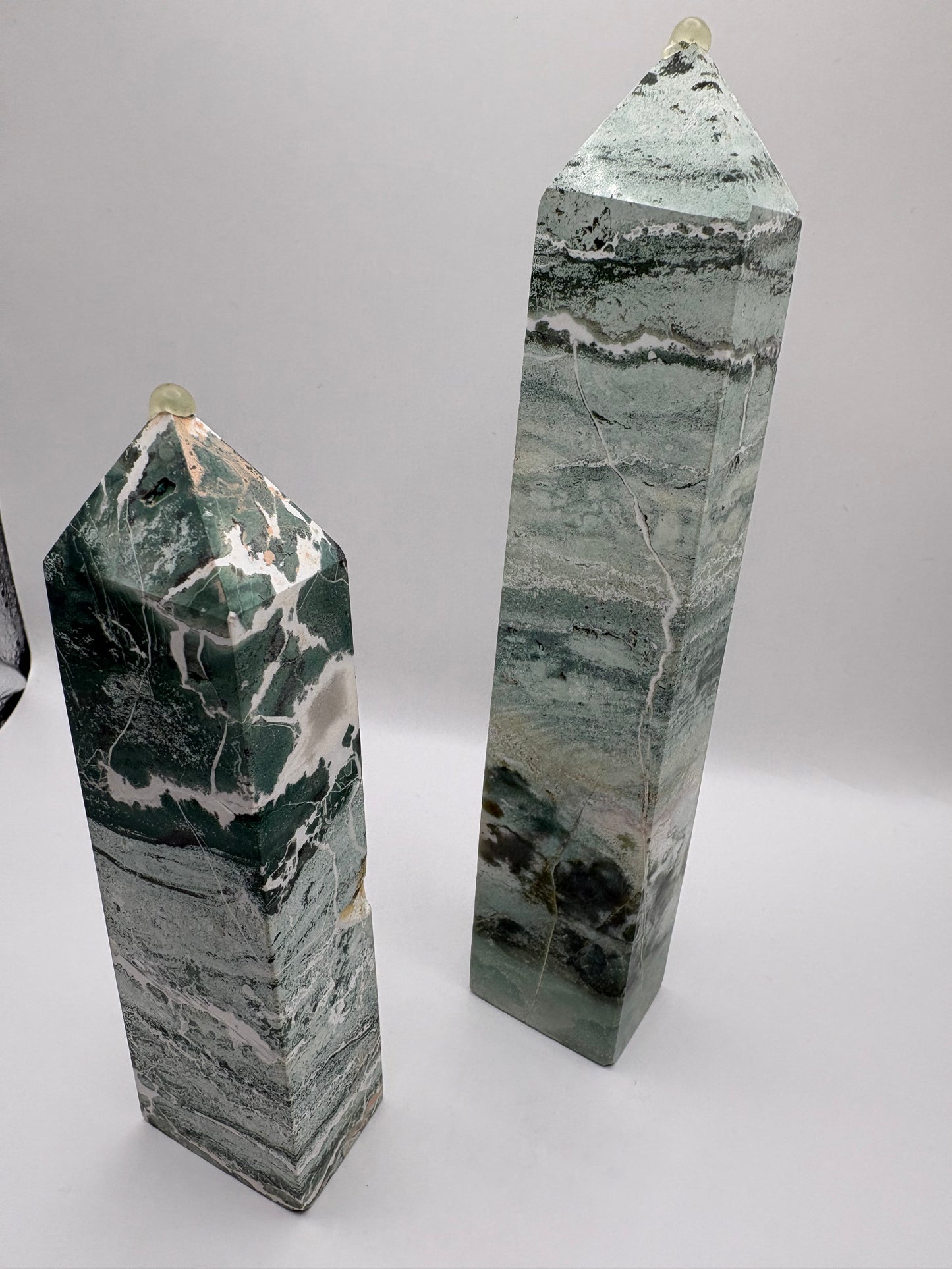 Unicorn Jasper Towers/ Unicorn Jasper Crystals/ Unicorn Jasper/ Crystals UK/ Healing Crystals