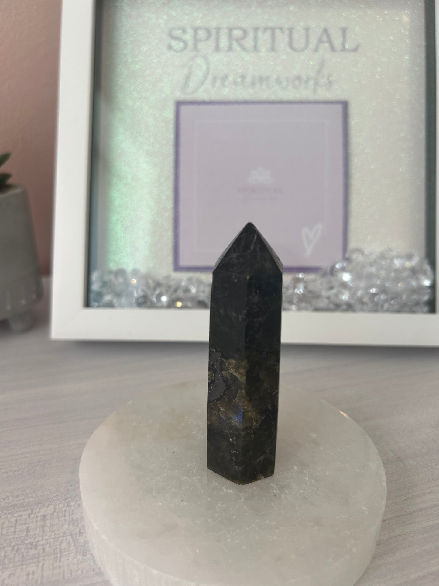 Labradorite Tower/ Labradorite Point/ Labradorite Crystal/ Labradorite/ Healing Crystals/ Crystals UK