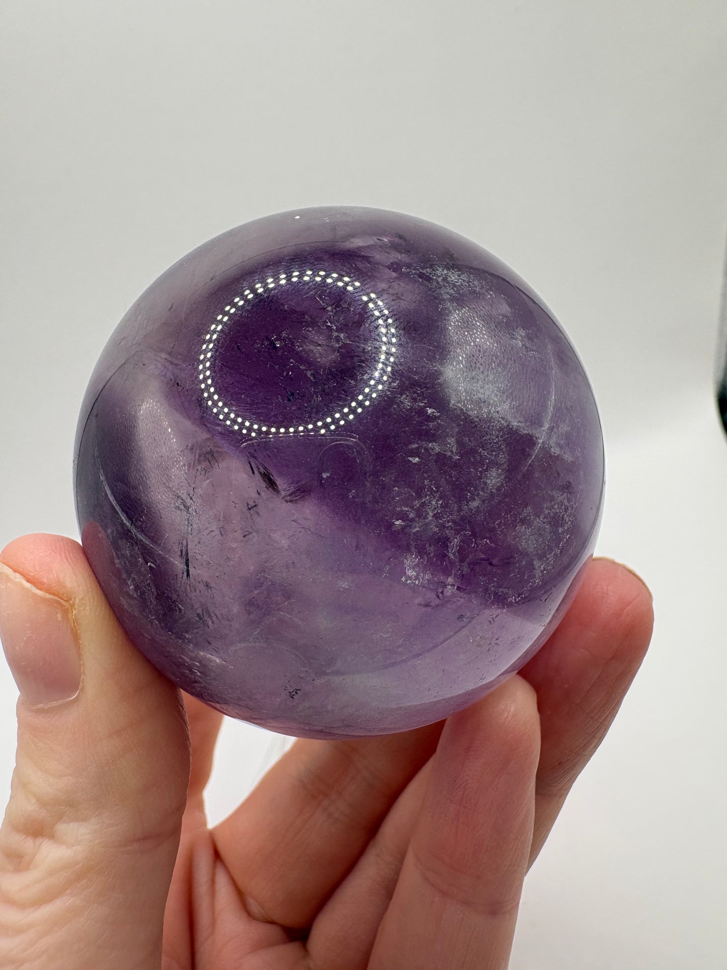 Amethyst Tripeche Sphere/ Amethyst Sphere/ Amethyst Spheres/ Amethyst/ Healing Crystal/ Crystals UK/ Amethyst Druzy/ Natural Amethyst