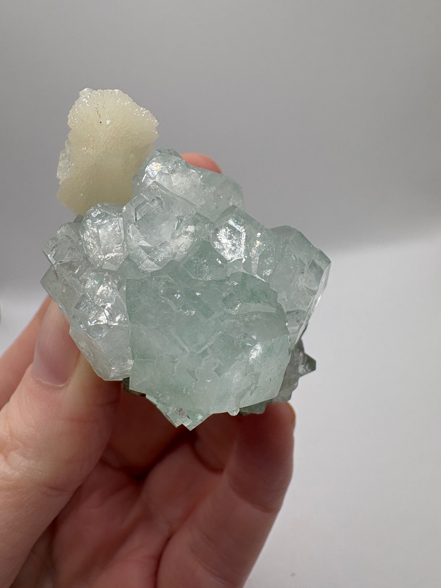 Green Apophyllite Clusters/ Green Apophyllite Crystals/ Green Apophyllite/ Crystals UK