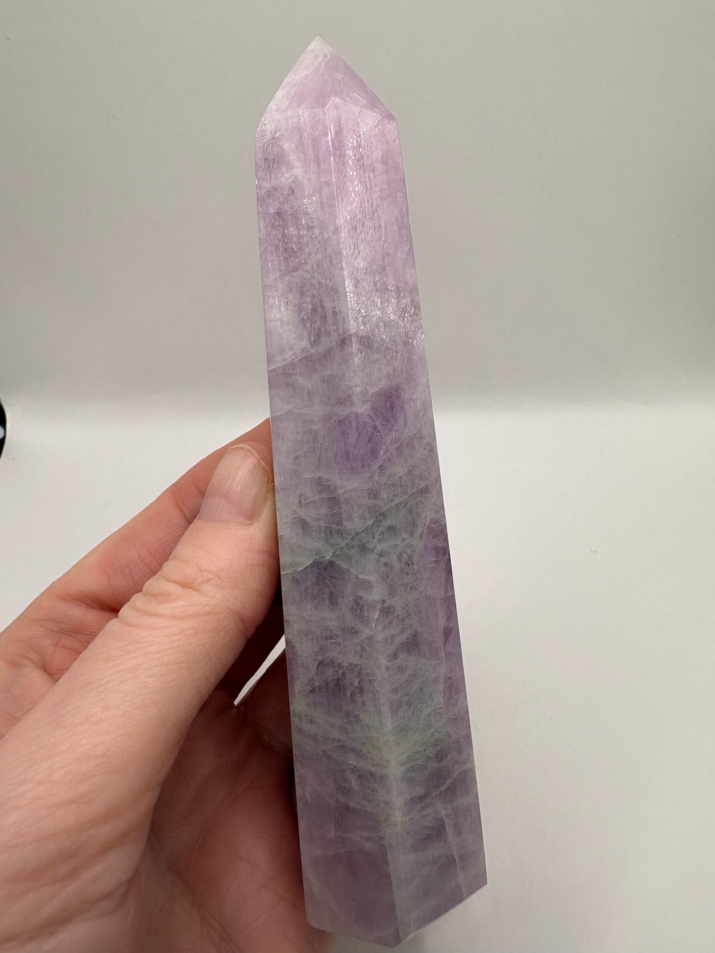 Kunzite Tower/ Kunzite Sphere/ Kunzite Crystals/ Kunzite Crystal/ Kunzite/ Healing Crystals/ Crystals UK