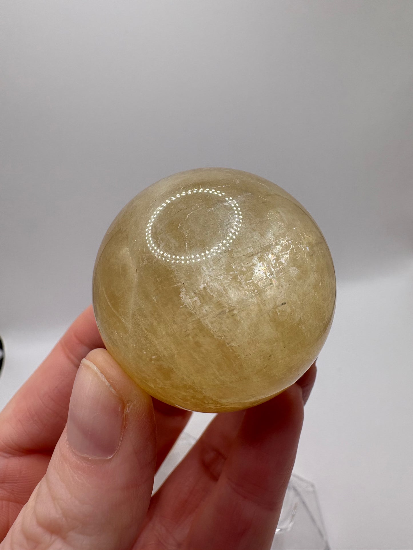 Honey Calcite Spheres/ Honey Calcite Crystals/ Honey Calcite/ Crystals UK