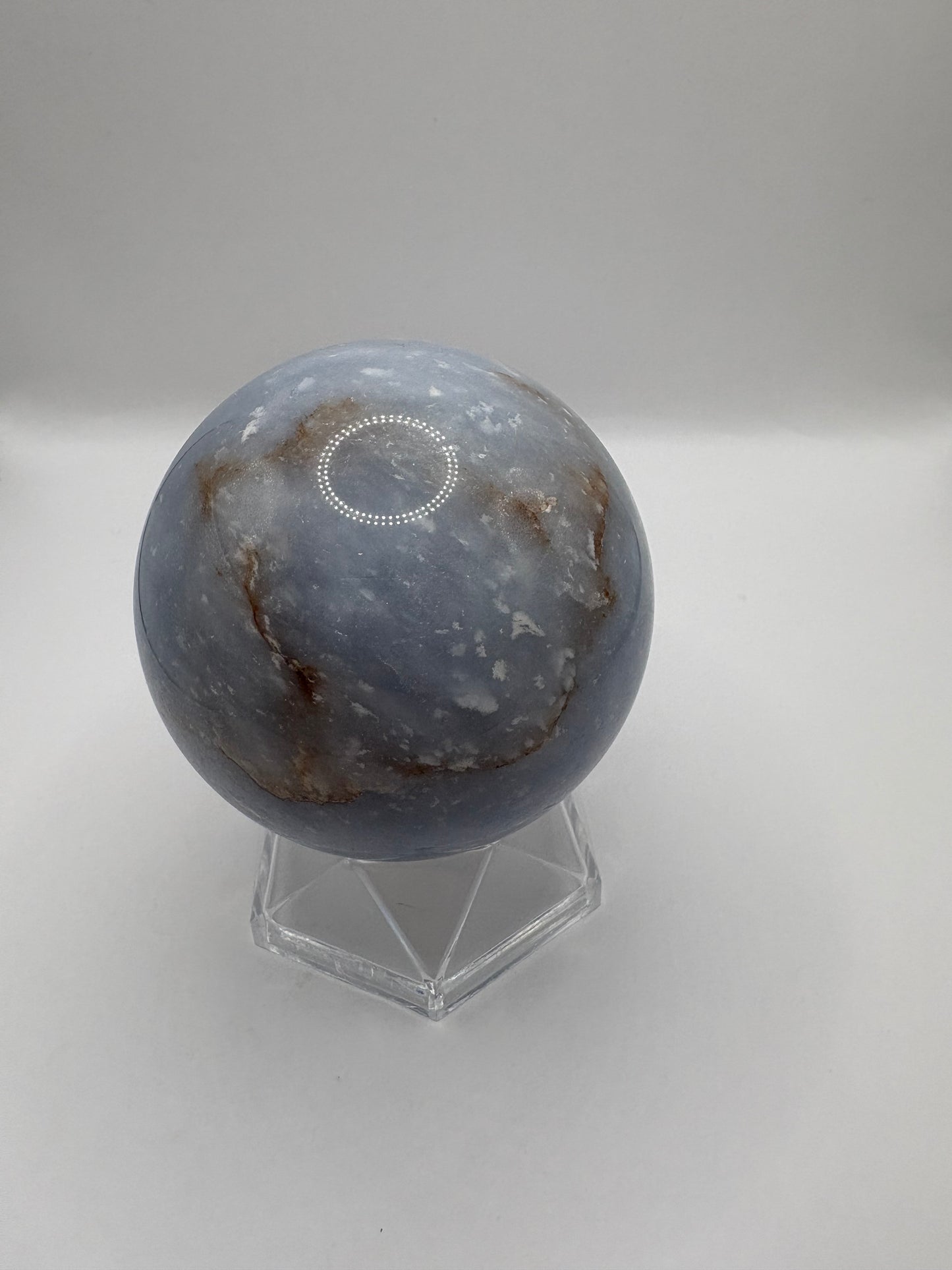 Blue Calcite Sphere/ Blue Calcite Crystal/ Blue Calcite/ Crystals UK/ Healing Crystals