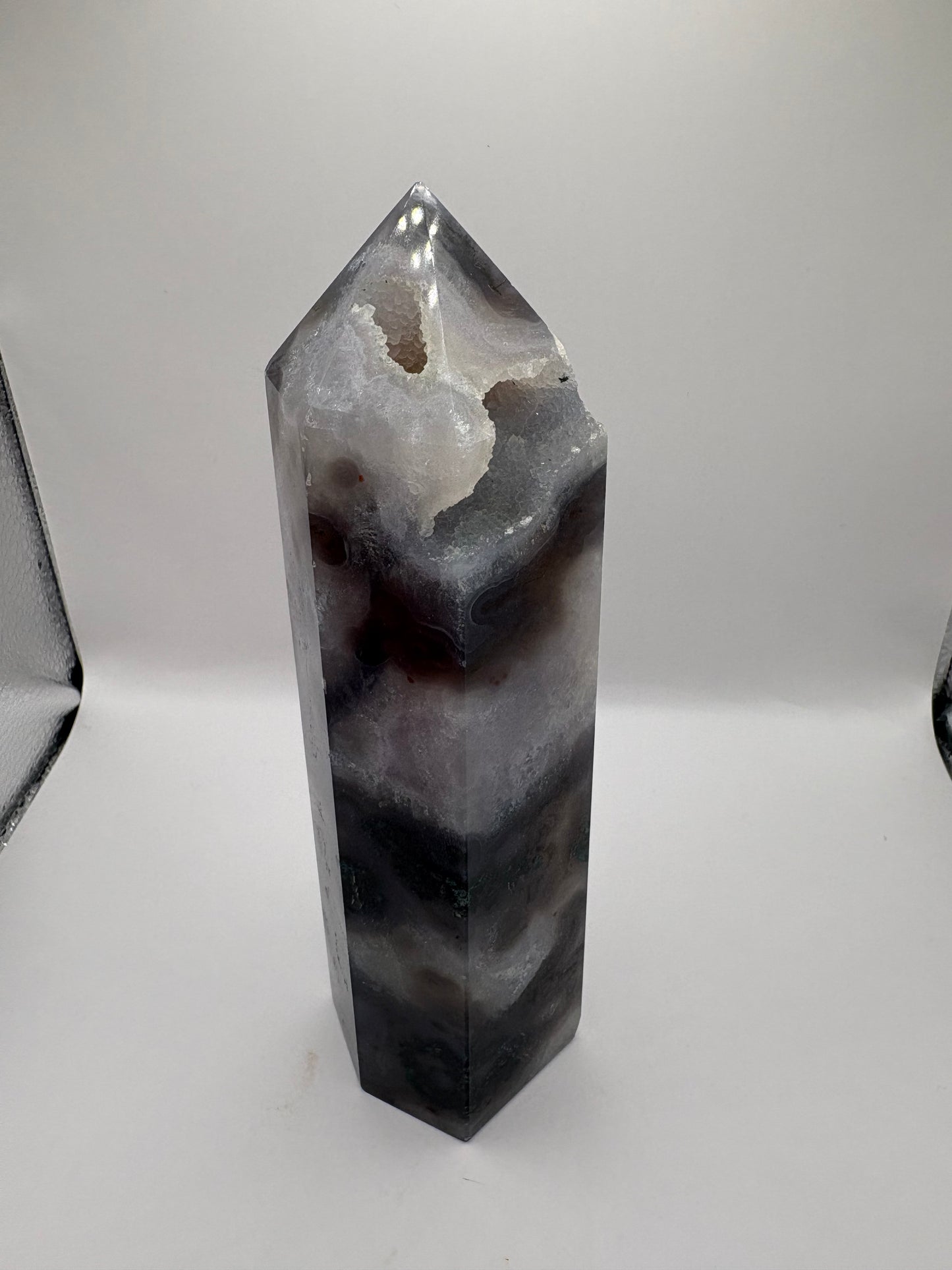 Genuine Moss Agate Towers/ Moss Agate Crystal/ Moss Agate/ Healing Crystals/ Crystals UK
