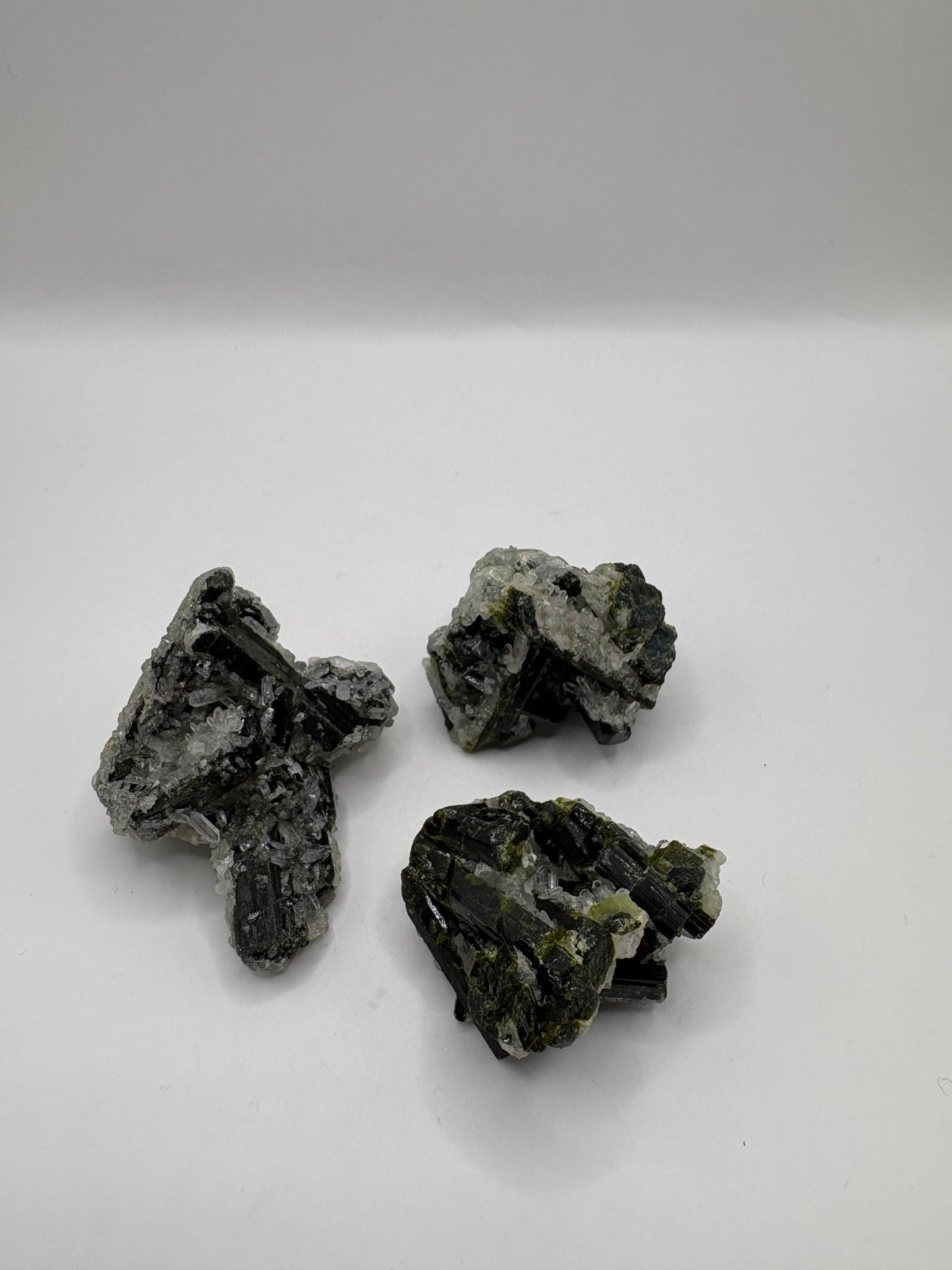 Epidote in Quartz Clusters/ Epidote in Quartz Crystals/ Epidote in Quartz/ Crystals UK