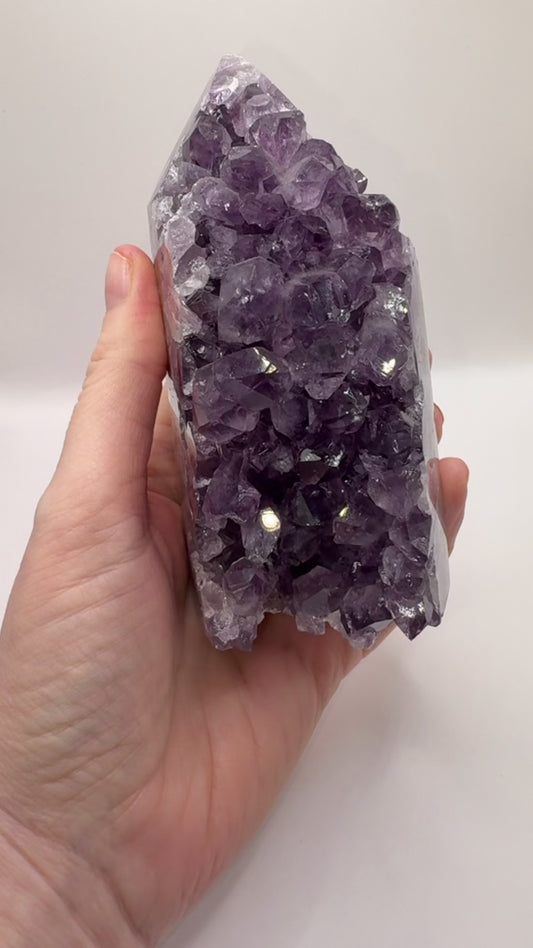 Amethyst Tower/ Amethyst Towers/ Amethyst Crystal/ Amethyst/ Healing Crystal/ Crystals UK/ Amethyst Druzy/ Natural Amethyst