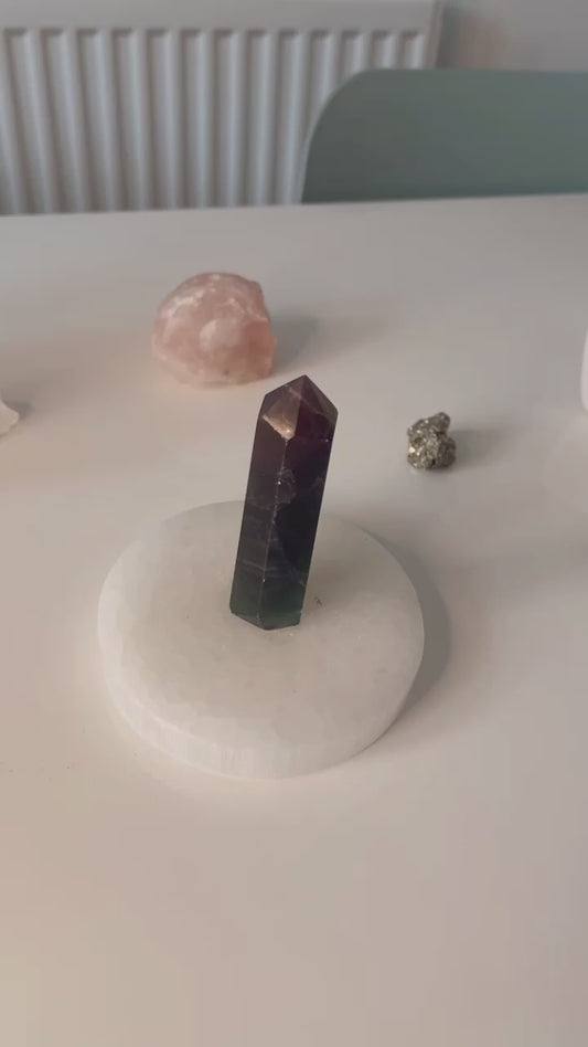 Fluorite Polished Tower/Point