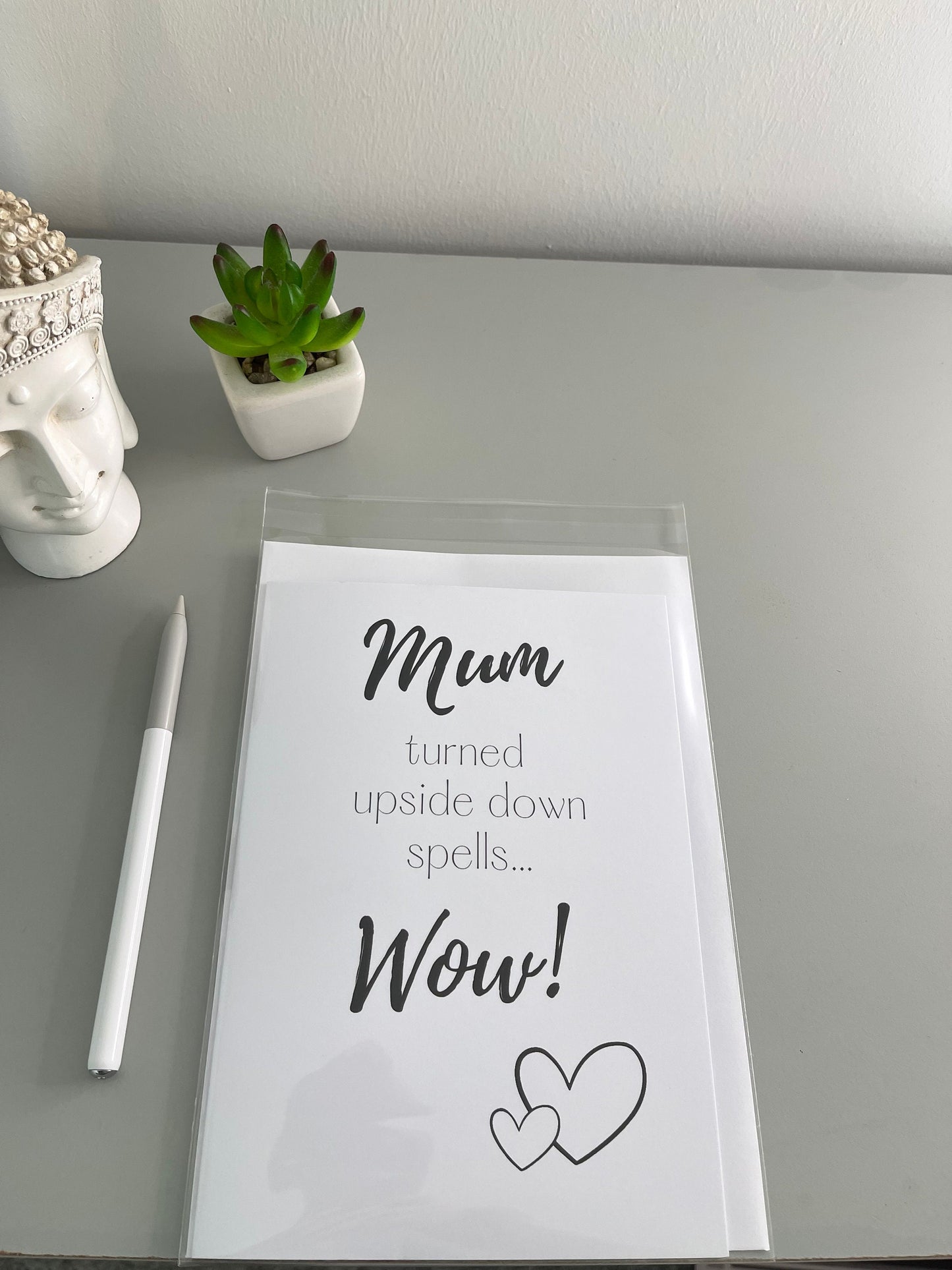 Quoted Mothers Day greetings card