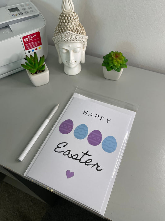 Happy Easter greetings card/Egg design