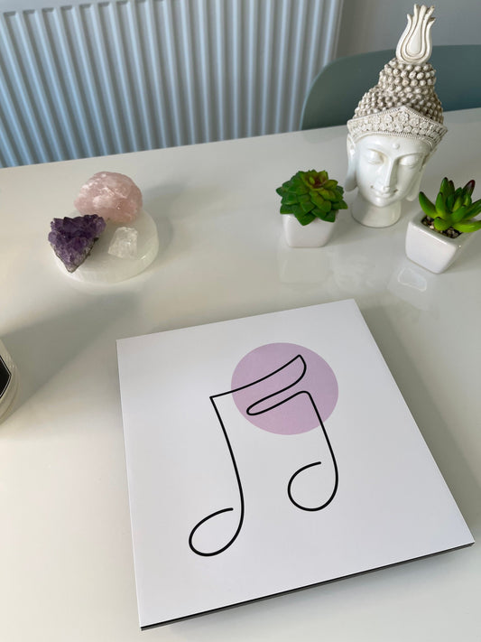 Photo Tile/ Wall Tile/ Wall Print/ Photo Print/ Musical Note Print