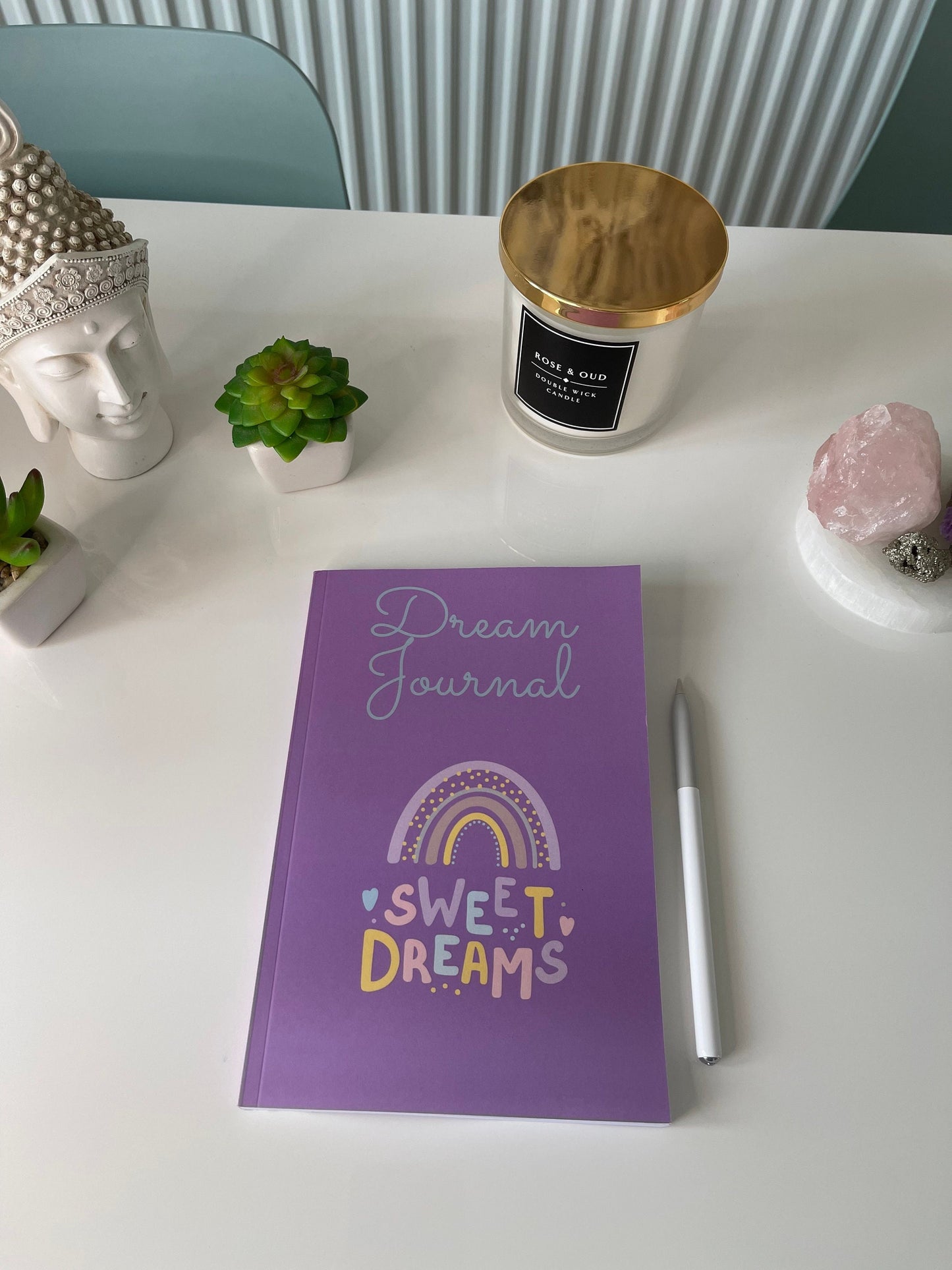 Dream Journal/ Dream Notebook/ Sweet Dreams Notebook/ Rainbow Notebook/ Purple Notebook/ Journal/ Notebook/ Lined Notebook