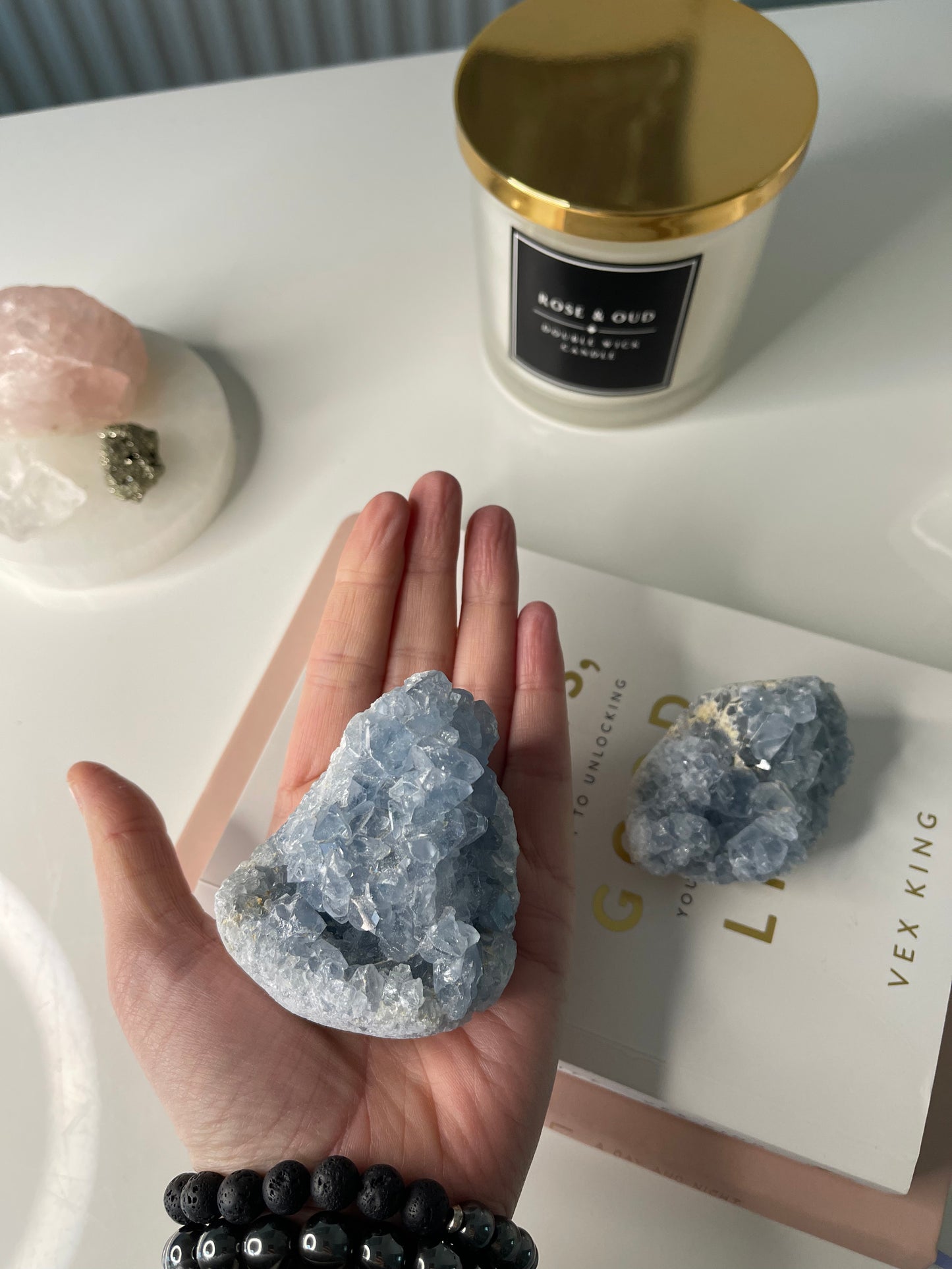 Celestite Clusters