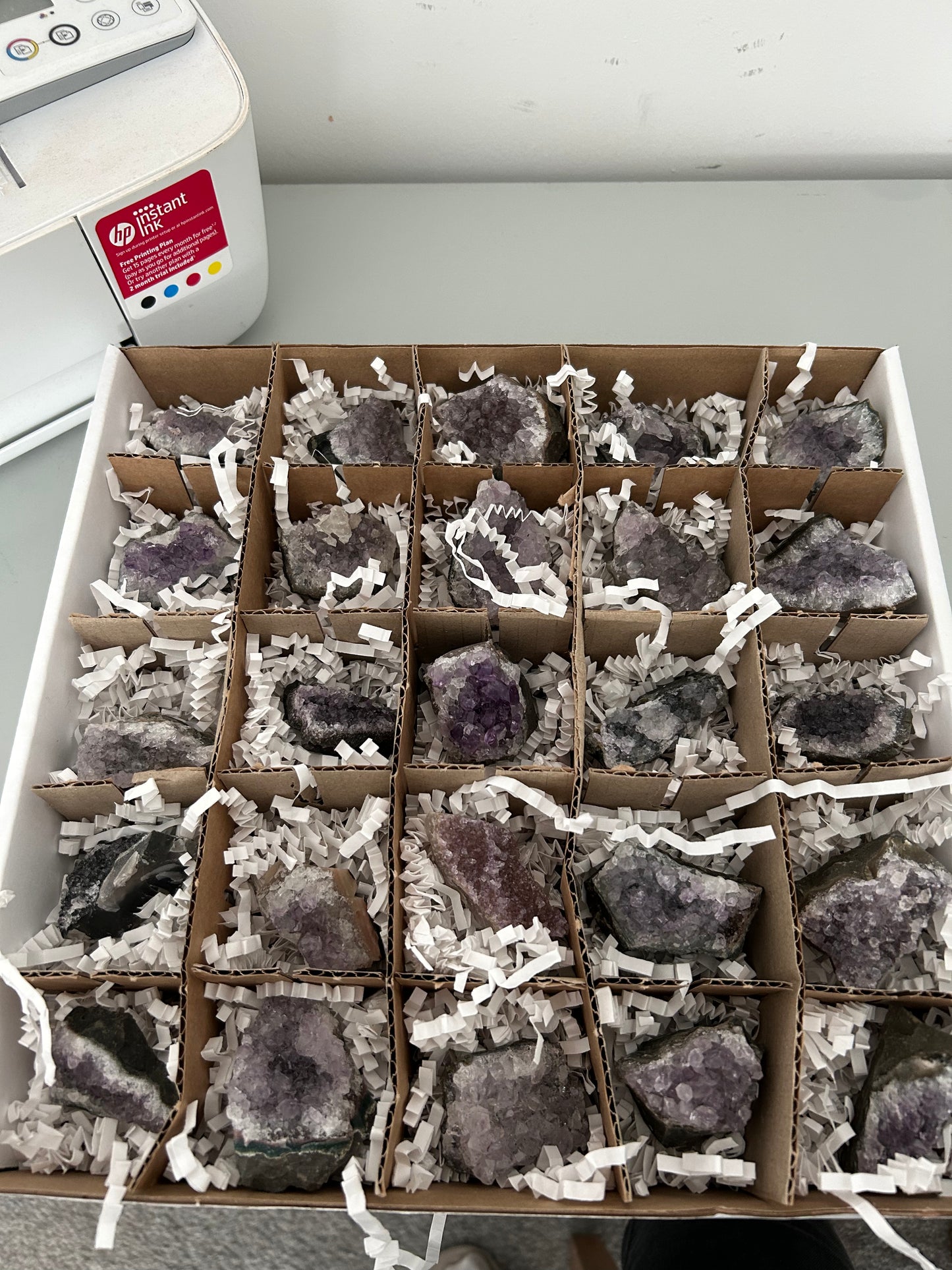 Amethyst clusters Grade B