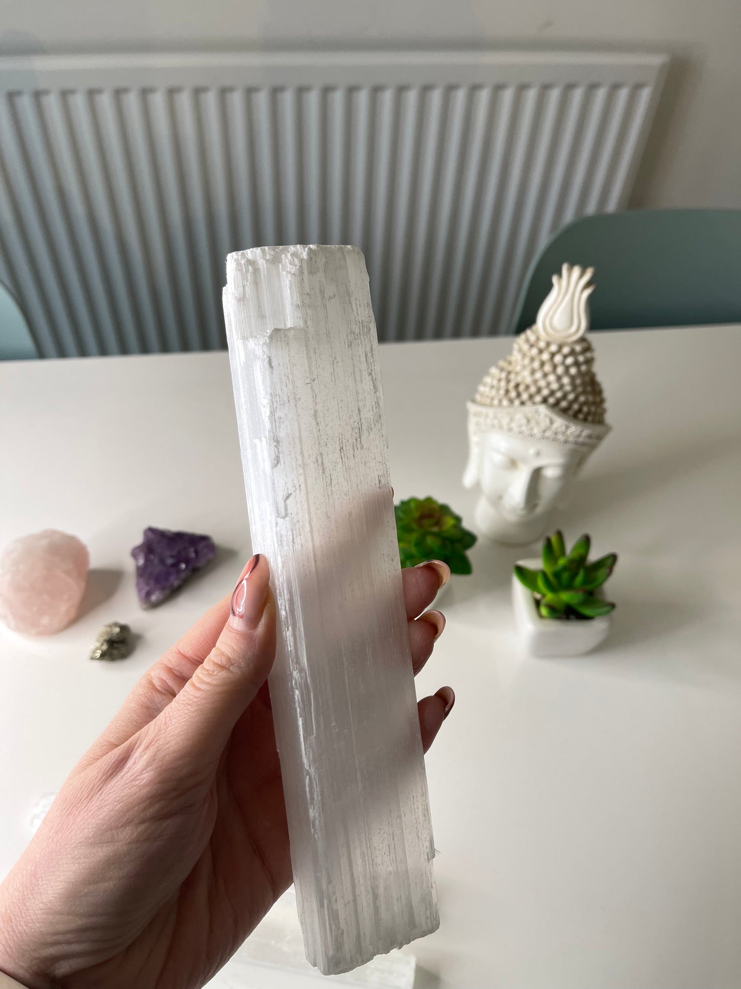 Selenite Sticks/ Raw Selenite Sticks/ Rough Selenite Sticks/ Healing Crystals/ Crystals UK