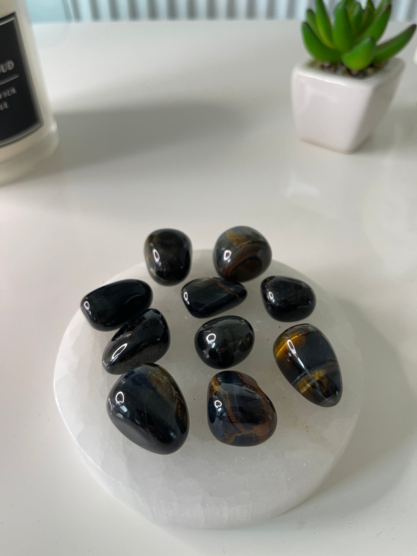 Tigers Eye Tumblestones